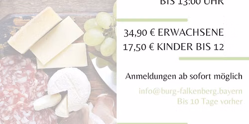 Winterbrunch auf der Burg