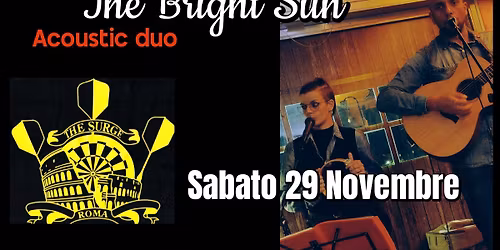 Acoustic night at Surge Irish Pub