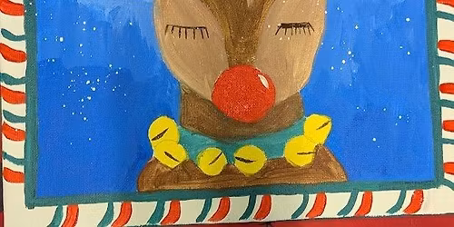 Reindeer Kids Canvas