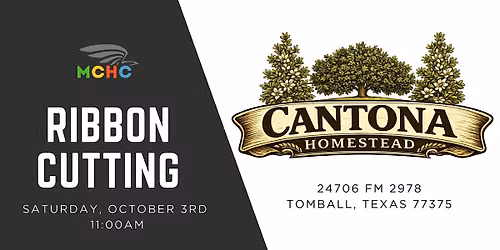 Ribbon Cutting - Cantona Homestead