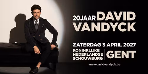 20 jaar - David Vandyck In Concert 'Ik Kan Het Niet Geloven'
