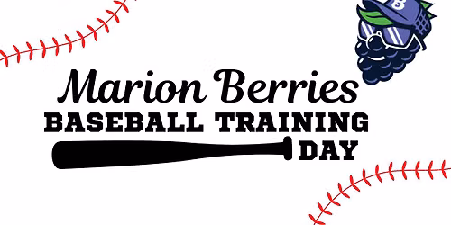 Kids Baseball Training Day with the Marion Berries