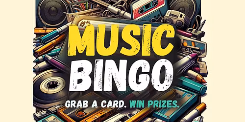 Music Bingo MONDAYS - Yacht Rock