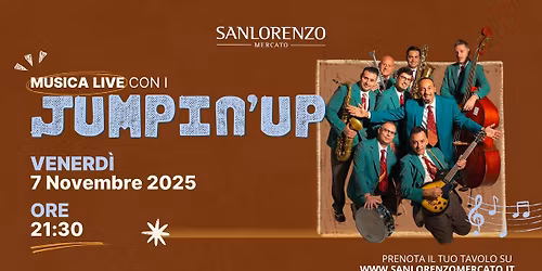 Ven. 7 Novembre | Musica Live con i Jumpin'Up
