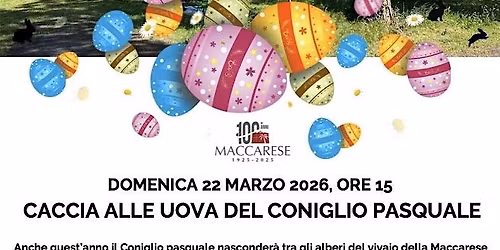 Caccia alle uova del Coniglio Pasquale