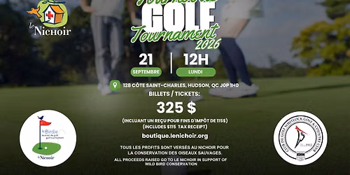 Tournoi de golf Le Birdie Golf Tournament