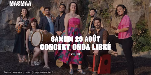 Onda libr\u00e9 en concert \u00e0 Magmaa\ud83d\udd25\ud83c\udfb6
