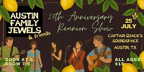 Austin Family Jewels 20th Anniversary Show