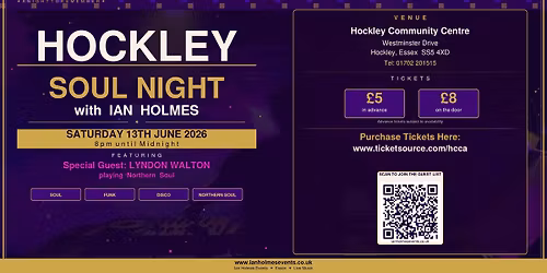 Hockley Soul Night
