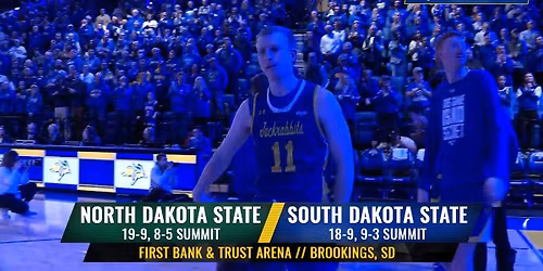 South Dakota State Jackrabbits at North Dakota State Bison Mens Basketball at Scheels Arena