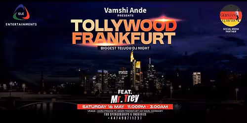 Tollywood FRANKFURT DJ NIGHT by ELE.ENTERTAINMENTS