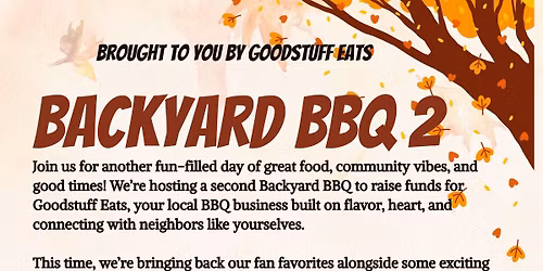 Backyard BBQ 2. **Fundraiser**