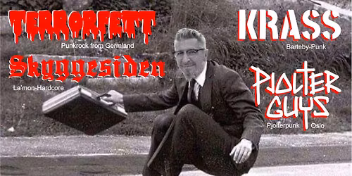 PJOLTERGUYS \/\/ KRASS \/\/ TERRORFETT  \/\/ SKYGGESIDEN \/\/ Revolver
