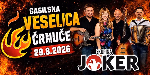 Gasilska veselica \u010cRNU\u010cE 2026