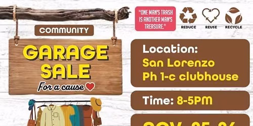 Garage Sale for a Cause