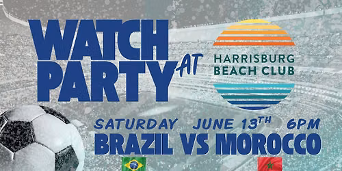 \u26bd Watch Party @ Harrisburg Beach Club