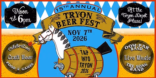 15th  Annual Tryon Beer Fest - Back to the beginning!