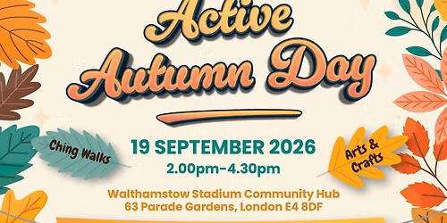 Walthamstow Stadium Active Autumn Fun Day