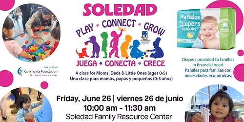 PLAY CONNECT GROW - SOLEDAD - JUNE