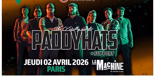 THE O\u2019REILLY\u2019S AND THE PADDYHATS 02\/04\/26 PARIS