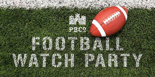 Football Watch Party - Pittsburgh vs. Detroit