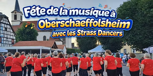 F\u00eate de la musique \u00e0 Oberschaeffolsheim - Line Dance en plein air