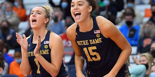 Notre Dame Fighting Irish Women's Basketball vs. Syracuse Orange