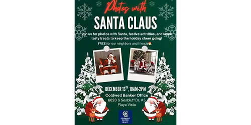 Photos With Santa Clause - Coldwell Banker