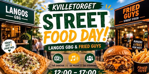Street Food Fest p\u00e5 Kvilletorget! \ud83c\udf54\ud83e\udd54\ud83c\udfb6