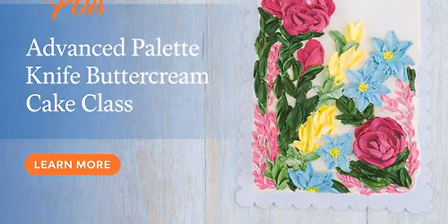 Advanced Palette Knife Buttercream Cake Class