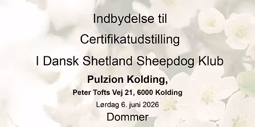 Cerifikat udstilling