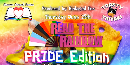Read the Rainbow Drag Night- PRIDE Edition at Common Ground Books!