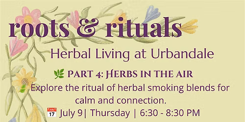 Herbs in the Air at Urbandale Farm