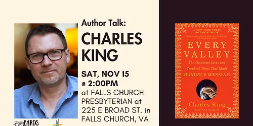 Crooked Steeple Literary Festival: Charles King | EVERY VALLEY