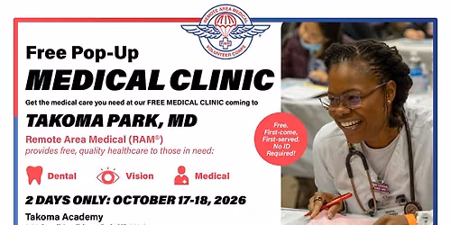 RAM Free Clinic - Takoma Park, Maryland