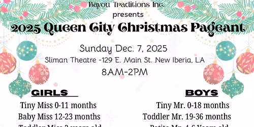 2025 Queen City Christmas Pageant 