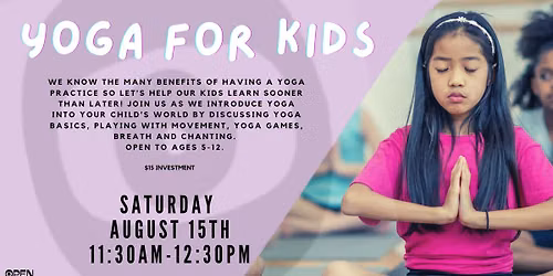 Yoga for Kids
