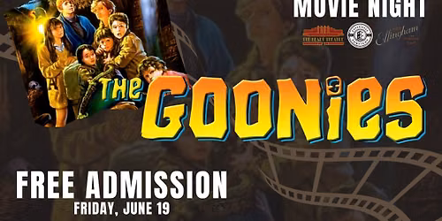 Free Outdoor Movie Night - The Goonies