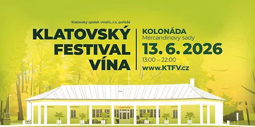Klatovsk\u00fd festival v\u00edna 2026