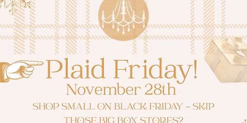 PLAID FRIDAY @ SHIPLAP & CHANDELIERS \u2728