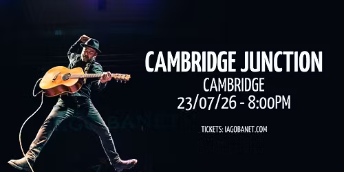 Iago Banet, 'The Galician King of Acoustic Guitar' at Cambridge Junction, J2
