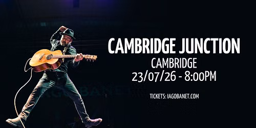Iago Banet, 'The Galician King of Acoustic Guitar' at Cambridge Junction, J2