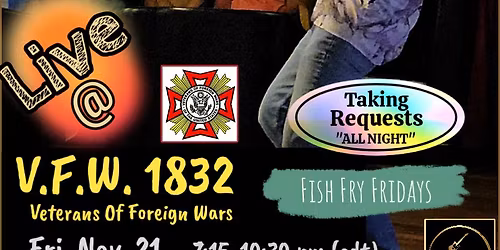 "John Langley" LIVE @ V.F.W. Post 1832