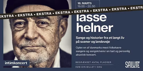 [EKSTRA] Lasse Helner: Sange og historier fra et langt liv p\u00e5 scener og landeveje