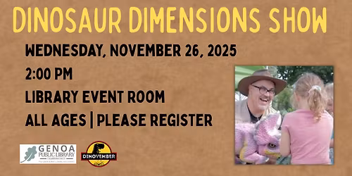 Dinosaur Dimensions Show