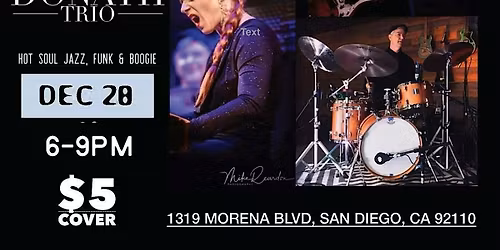 Live Music Sundays w\/ Taryn Donath Trio & Special Guests