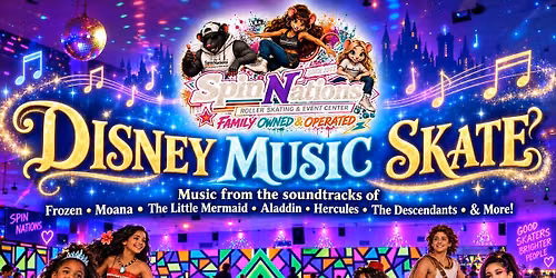 \ud83c\udfb6 Disney Music Skate \u2022 1-4pm
