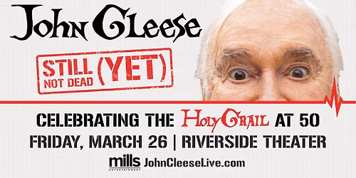 JOHN CLEESE: STILL NOT DEAD (YET)