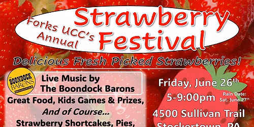 Strawberry Festival - Forks UCC
