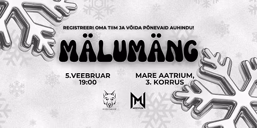 TL\u00dc M\u00c4LUM\u00c4NGUTURNIIR \/ TL\u00dc QUIZ TOURNAMENT